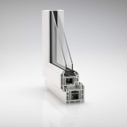 Inside view of a cut Casement window