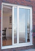 Open PVCu sliding patio door