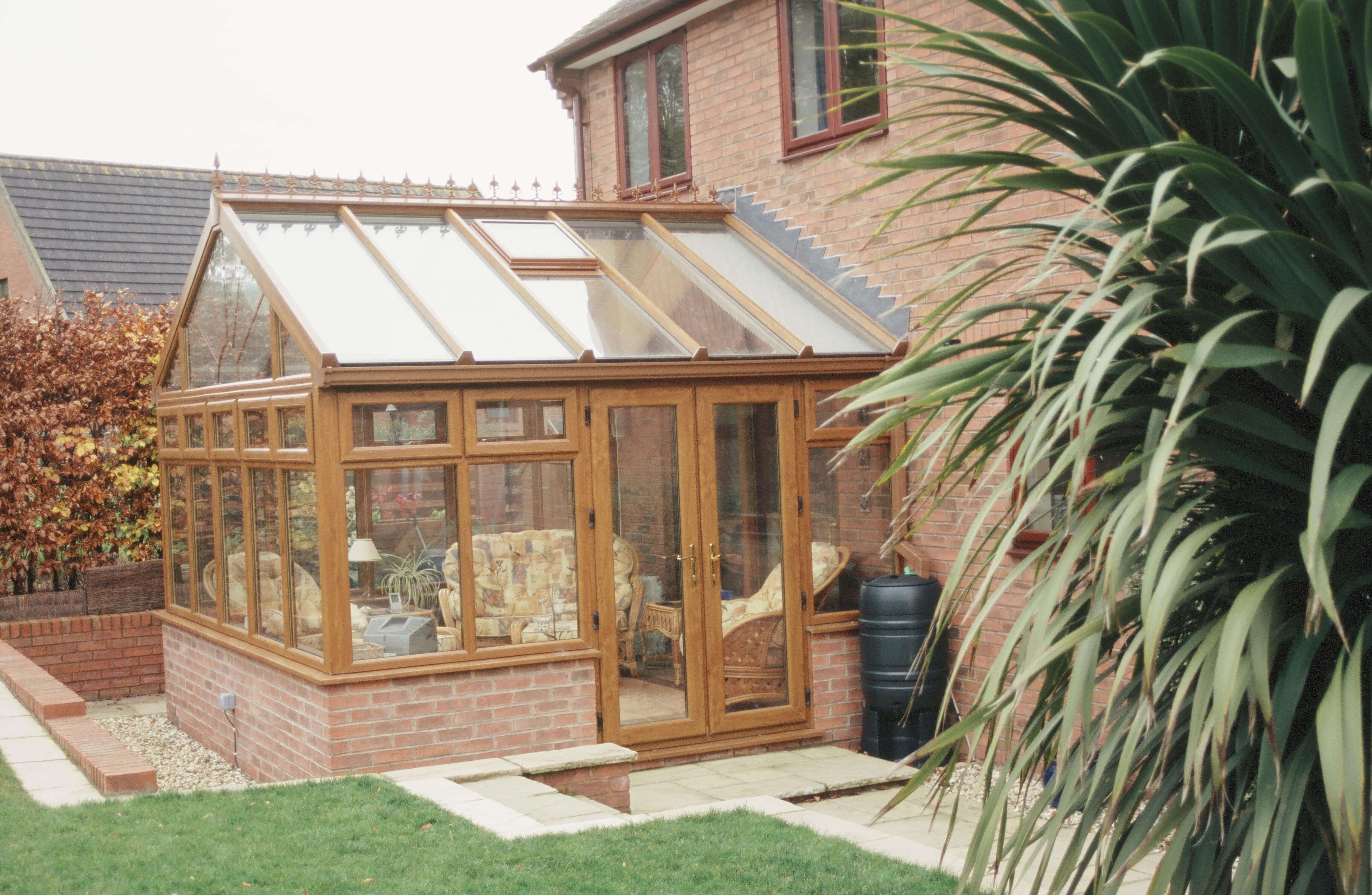 Gable End Conservatory from outside